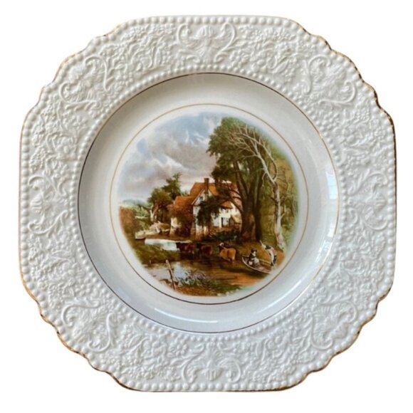 Vintage 1960's Constable “Valley Farm” genuine Lord Nelson ware collector plate - Picture 1 of 5